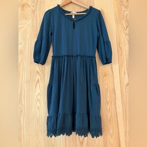 Women’s Navy Cotton Matilda Jane Dress